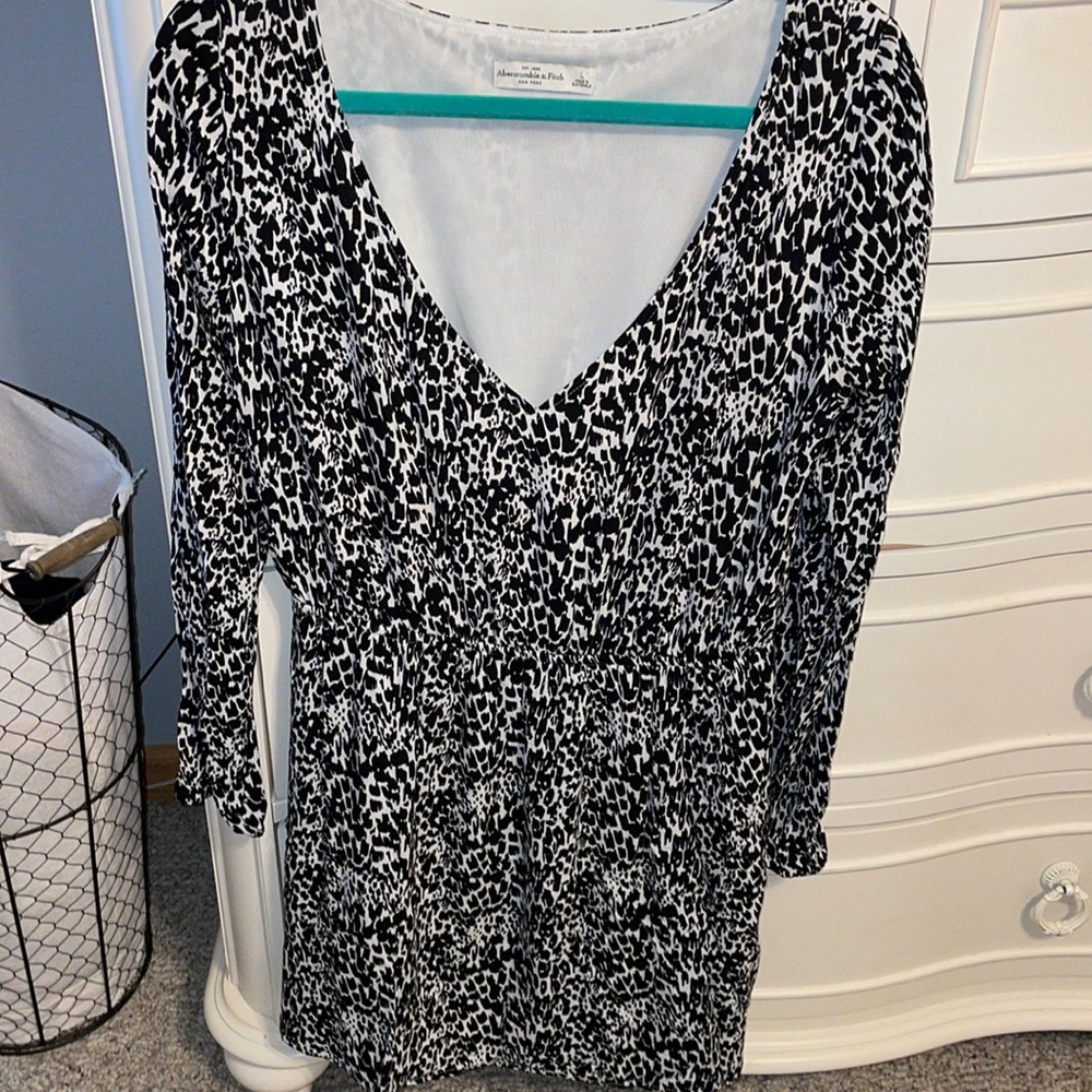 Black and White Abercrombie Dress